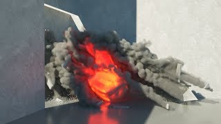 Cinema 4D Meteor  Turbulence FD  Voronoi Fracture  Octane Render  Free Project [upl. by Alduino]