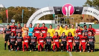 I Supertaça de futebol feminino resumo  29082015 [upl. by Pelagi39]