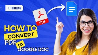 📄 How to Convert PDF to Google Docs 2024 Easy Conversion [upl. by Fabriane]