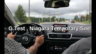 G TEST FULL Niagara Temporary Site Actual test route  WINTER [upl. by Oigile973]