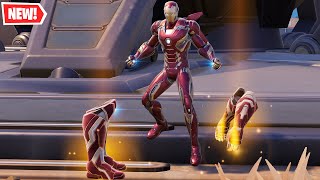 Fortnite NEW Iron Man Mythic Location amp Gameplay [upl. by Eirrotal]