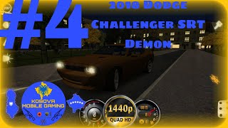 🌐KMG🇽🇰 Driving School Sim 2017  Gameplay to Level 4 with 2018 Dodge Challenger SRT Demon  MO [upl. by Schonthal]