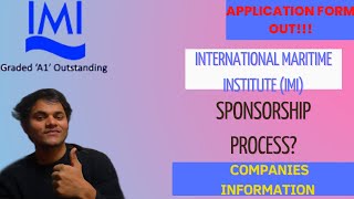 International Maritime Institute  IMI  DNS Sponsorship Process Application Form [upl. by Lotsyrc312]