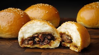 Chinese BBQ Pork Buns  Halal Vegetarian amp Kosher Filling Options Char Siu Bao [upl. by Malamud864]