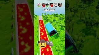 Help Me Get My Crush Attention In A Car Jump Challenge 🚗 🌋 shorts beamngdrive [upl. by Jezebel]