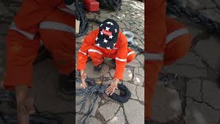 rope splicing 8 strand quick and easy [upl. by Nylodnarb]