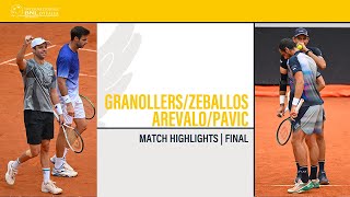 GranollersZeballos  ArevaloPavic  ROME FINAL  Match Highlights IBI24 [upl. by Eillek774]