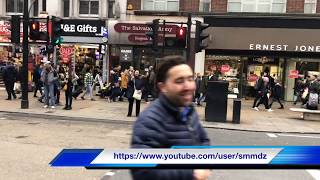 جولة في شوارع لندن شارع اكسفورد Oxford Street London [upl. by Ylam]