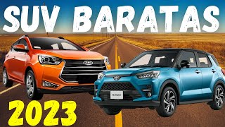 Las 10 SUV mas BARATAS en México modelo 2023 [upl. by Jarib]