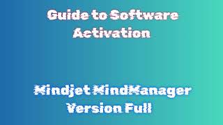 Mindjet MindManager License Installation Steps for Activation and Download [upl. by Martino331]