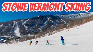 Stowe Vermont Skiing  Stowe Mountain Resort  Vermont Skiing [upl. by Geithner]