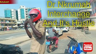 Exploring Dr Kwame Nkrumah Interchange in Ghanas 🇬🇭 Capital Accra circle accra ghana [upl. by Thrift]