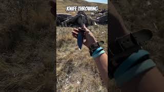 Knife throwing ontarioknives viralvideo knifetricks edc shortsfeed nature Gridroadgarage [upl. by Nurat642]