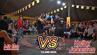 Fred Brophys Boxing  Mount Isa  Mt Isa vs Kolby Johnston [upl. by Fiedling]