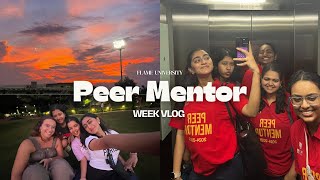 Peer Mentor Week Vlog  FLAME University Diaries [upl. by Nilok840]