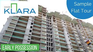 Gagan Klara Balewadi  Early Possession 2BHK Homes  Sample Flat Tour  Call Now 7507441100 [upl. by Rezzani]