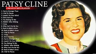 Patsy Cline Greatest Hits Patsy Cline Greatest Hits Full Album I Fall To Pieces 668 [upl. by Eloccin]