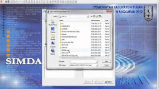 tutorial simda keuangan ekspor dan impor data [upl. by Hoy]