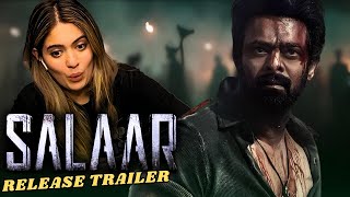 SALAAR Release Trailer Reaction  Prabhas  Prashanth Neel  Prithviraj  Shruthi  Hombale Films [upl. by Jeffie]