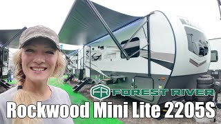 Forest River RVRockwood Mini Lite2205S [upl. by Nitsirk]