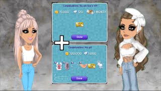 Noob to VIP  VIP  Diamond pack  level 13  moviestarplanet [upl. by Miza577]