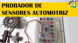 PROBADOR DE SENSORES AUTOMOTRIZ [upl. by Reivad]