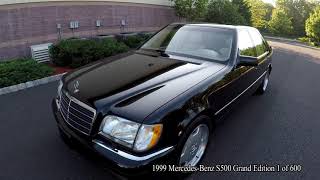 1999 MercedesBenz S500 Grand Edition 1 of 600 [upl. by Thibaut831]