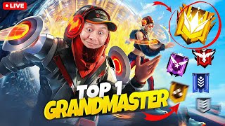 No More Top 1 Grandmaster 🥺 My V Badge ID Blacklisted Again  Tonde Gamer freefire live [upl. by Jay]