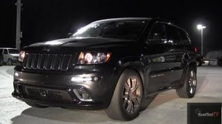 2013 SRT 8 Jeep Cherokee 64 Liter Hemi vs Dodge Challenger SRT8  Drag Test Video  Road Test TV ® [upl. by Inaniel152]