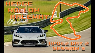 C8 Corvette Day 2 Session 3 HPDE2 Hedge Hollow Raceway NASA MidAmerica [upl. by Nidak299]