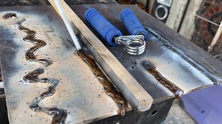 learn how to keep your hand steady whwn welding and not shake it [upl. by Einahpad]