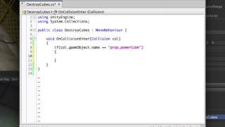 Detecting Collisions OnCollisionEnter  Unity Official Tutorials [upl. by Napoleon]