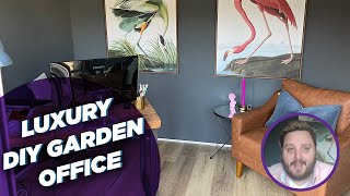 Mark’s Luxury Garden Office  Fully Insulated Garden Room  Dunster House TV [upl. by Brad39]