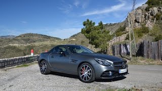 Тестдрайв самого доступного родстера MercedesBenz  SLC [upl. by Aliakam958]