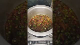 Mutton sabzi pulao music foryou food recipe cooking vegetables [upl. by Araiek64]