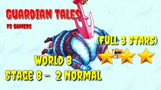 Guardian Tales 82 Normal  100 Complete [upl. by Popper]