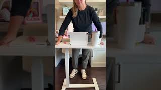 MyDepot Adjustable Height Desk Ergonomic Design for AllDay Comfort [upl. by Kalb]