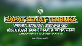 🔴 LIVE WISUDA INSTITUT AGAMA ISLAM FAQIH ASYARI KEDIRI 2024 [upl. by Xel334]