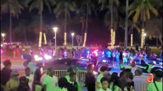 Miami Beach endurece medidas para acabar con fiesta de Spring Break [upl. by Accire915]