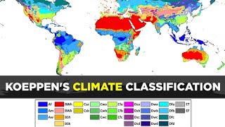 koppen climatic classification system  Koppen climatic classification upsc [upl. by Anoyk]