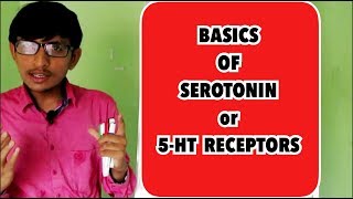 Basics of 5Hydroxytryptamine or Serotonin Receptors  Synthesis Types and Mechanism of Action [upl. by Kristyn777]