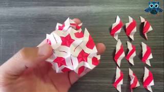 Origami Polyhedron Tutorial How to make [upl. by Pleasant]