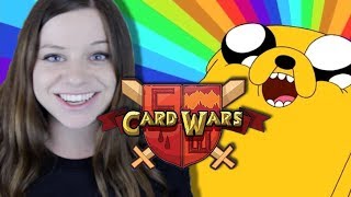 Adventure Time Card Wars App Review amp Gameplay [upl. by Aerehs301]