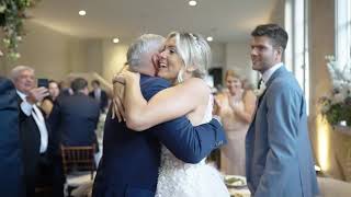 Father of the Bride Surprises Her and Sings “I loved her first” [upl. by Ydor]