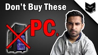 HINDI Dont Buy These PCs  Prebuild PCs [upl. by Iggie565]