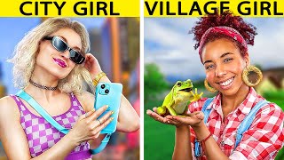 City Rich Girl vs Village Poor Girl [upl. by Heydon42]