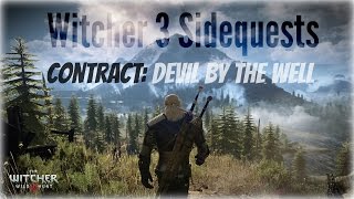 The Witcher 3 Side Quest  White Orchard quotContract Devil By the Wellquot [upl. by Onitsoga]