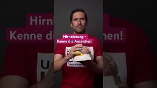 Hirnblutung  Kenne die Anzeichen Teaser [upl. by Ynhoj]