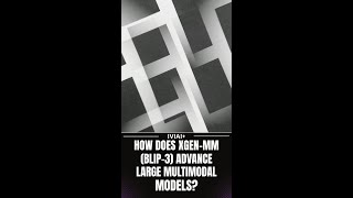 How does xGenMM BLIP3 advance Large Multimodal Models [upl. by Sancha]