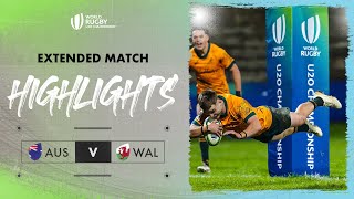 RAPID PACE for Australia  Australia v Wales  World Rugby U20 Championship 2024 Extended Highlights [upl. by Kcajyllib288]